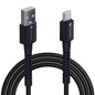 Portronics Konnect X 1M -Usb To Type C 3A - Black - Black 1.0 Piece