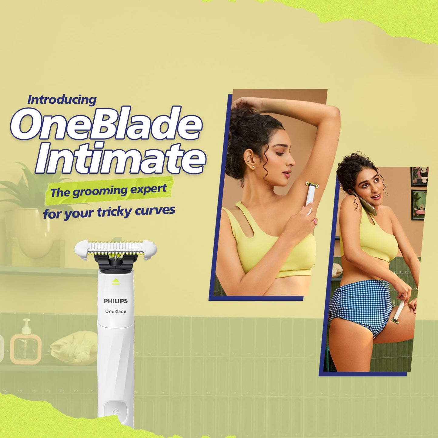 Philips OneBlade Intimate - Bikini & Underarm Trimmer and Razor 1.0 Piece