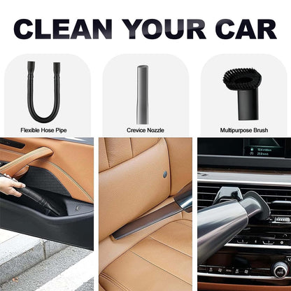 Inalsa CarWorx Handheld Car Vacuum Cleaner For Dry And Wet Surface - Black) 1.0 unit