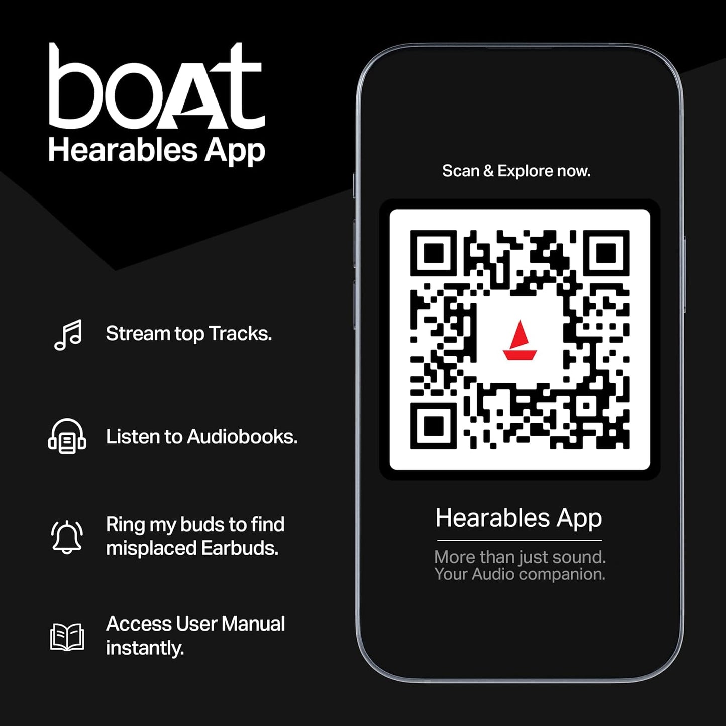 boAt Airdopes 121 Pro Plus TWS Earbuds w/ 100H Battery, ENx, 50ms Low Latency, Fast Charge, LED Display, IPX5, BTv5.3 (Blue) 1.0 unit