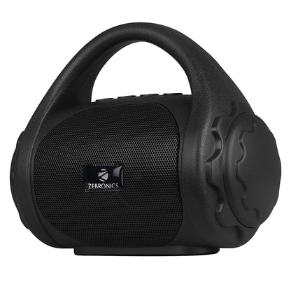 Zebronics County BT Speaker, 3W, 10 Hrs Playtime, Bluetooth v5.0 (Black) 1.0 unit