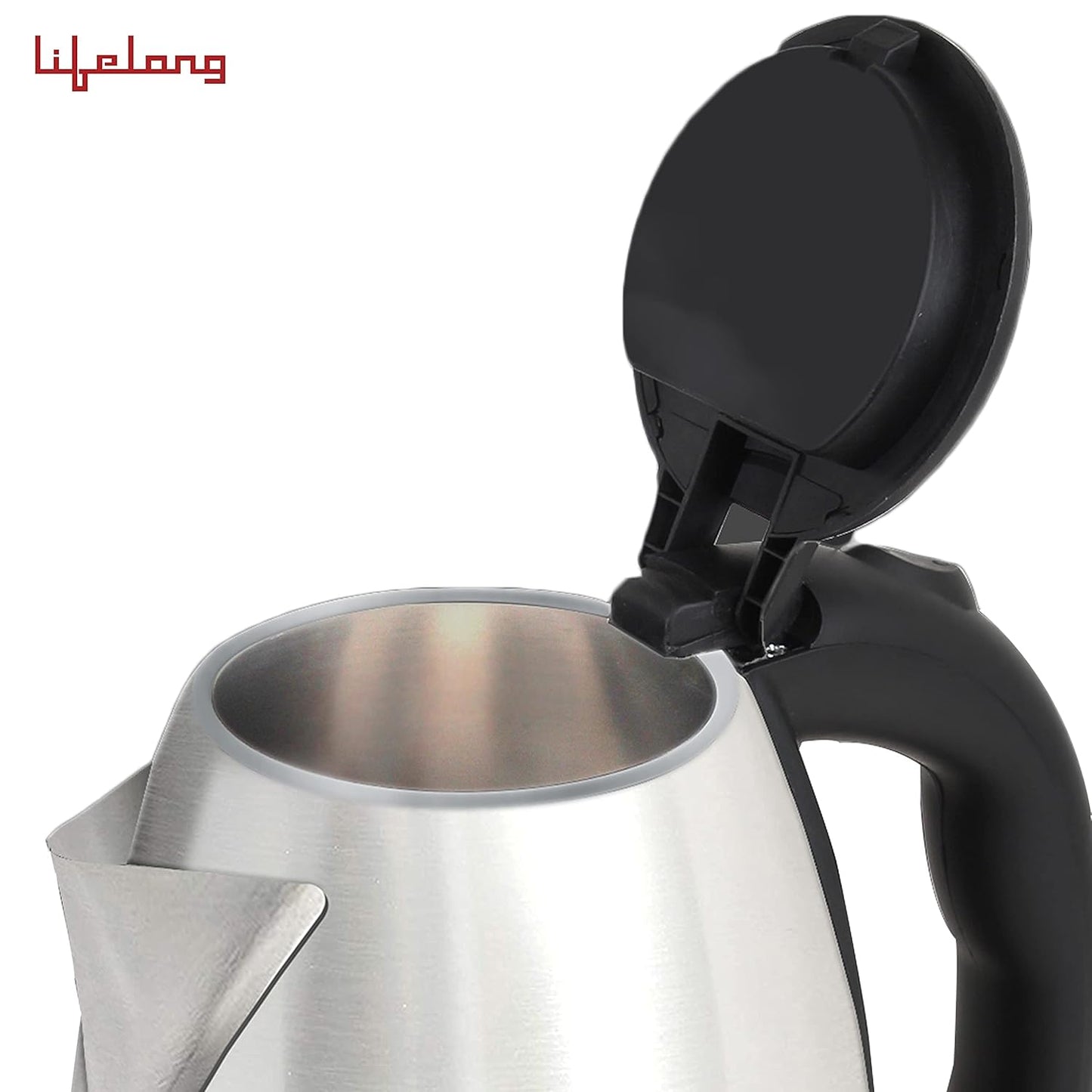 Lifelong LLEK15 Electric Kettle, 1.5L, Stainless Steel, 1500 W (Silver) 1.0 unit