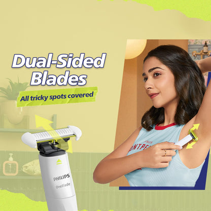 Philips OneBlade Intimate - Bikini & Underarm Trimmer and Razor 1.0 Piece