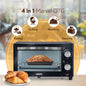 Agaro Marvel Series 9L Thermostat Toaster Griller, 800W (Black) 1.0 unit
