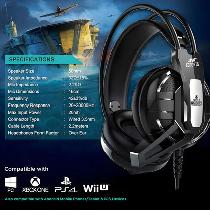 Ant Esports H520W Smartchoice Gaming Headset