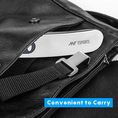 Ant Aels020 Portable Digital Luggage Scale, 50Kgs Hanging Baggage Scale With Backlit Lcd Display, Portable Suitcase Weighing Scale, Travel Luggage 1.0 Piece
