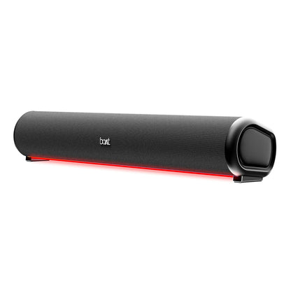 boAt Newly Launched Aavante Bar 950 Bluetooth Soundbar w/ 40W Signature Sound, RGB LEDs, Up to 7 hrs Playback, Inbuilt Mic,BT v5.3 (Premium Black) 1.0 Piece