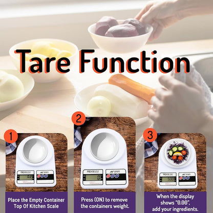 Ant Aeks100 Kitchen Weighing Machine/Food Scale For Health, Fitness, Shop, Home Baking & Cooking With Large Lcd Display, Tare Function, Overload Indicator 1.0 Piece