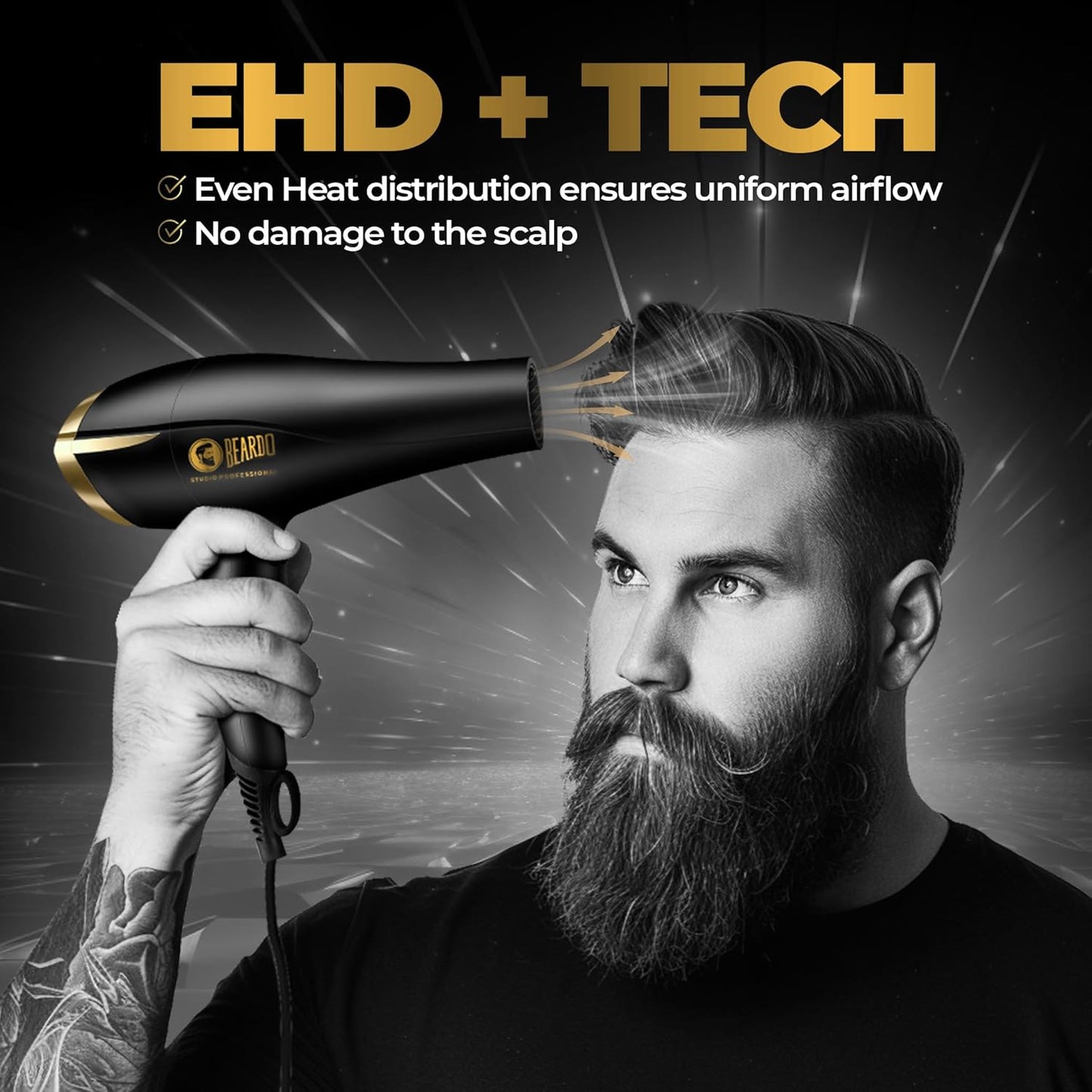 Beardo Studio Professional Tornado Hair Dryer 1.0 pack