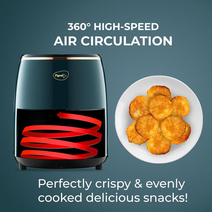 Pigeon Healthify Digital Air Fryer 1200W with Nonstick (Green) 1.0 unit