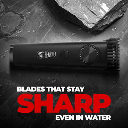 Beardo Don Trimmer For Men | 150 Min Run Time | Cordless | Stainless Steel Blades | Li+ Battery 1.0 unit