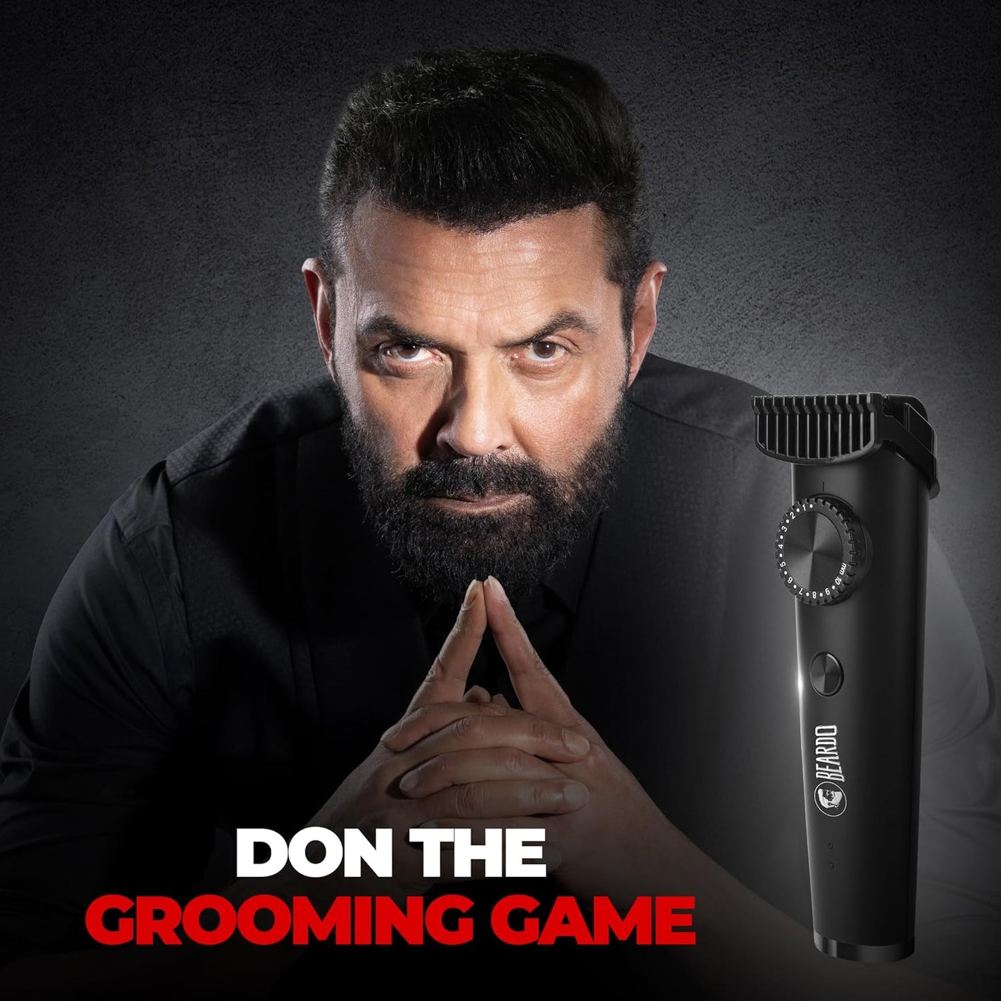 Beardo Don Trimmer For Men | 150 Min Run Time | Cordless | Stainless Steel Blades | Li+ Battery 1.0 unit