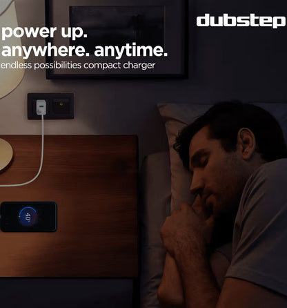 Dubstep Sprint 16W Dual Port Adapter (White) 1.0 unit