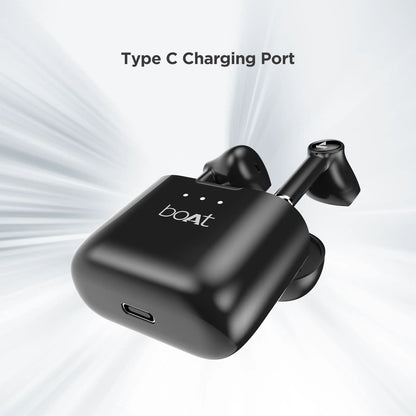 boAt Airdopes 131/8 In Ear TWS Earbuds With Mic, 60 Hours Playtime, IPX4 (Active Black) 1.0 unit