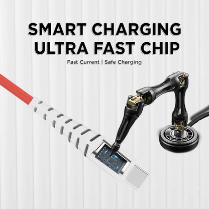 GIZMORE Type-C Rapid Charging DASH Cable (White) 1.0 unit
