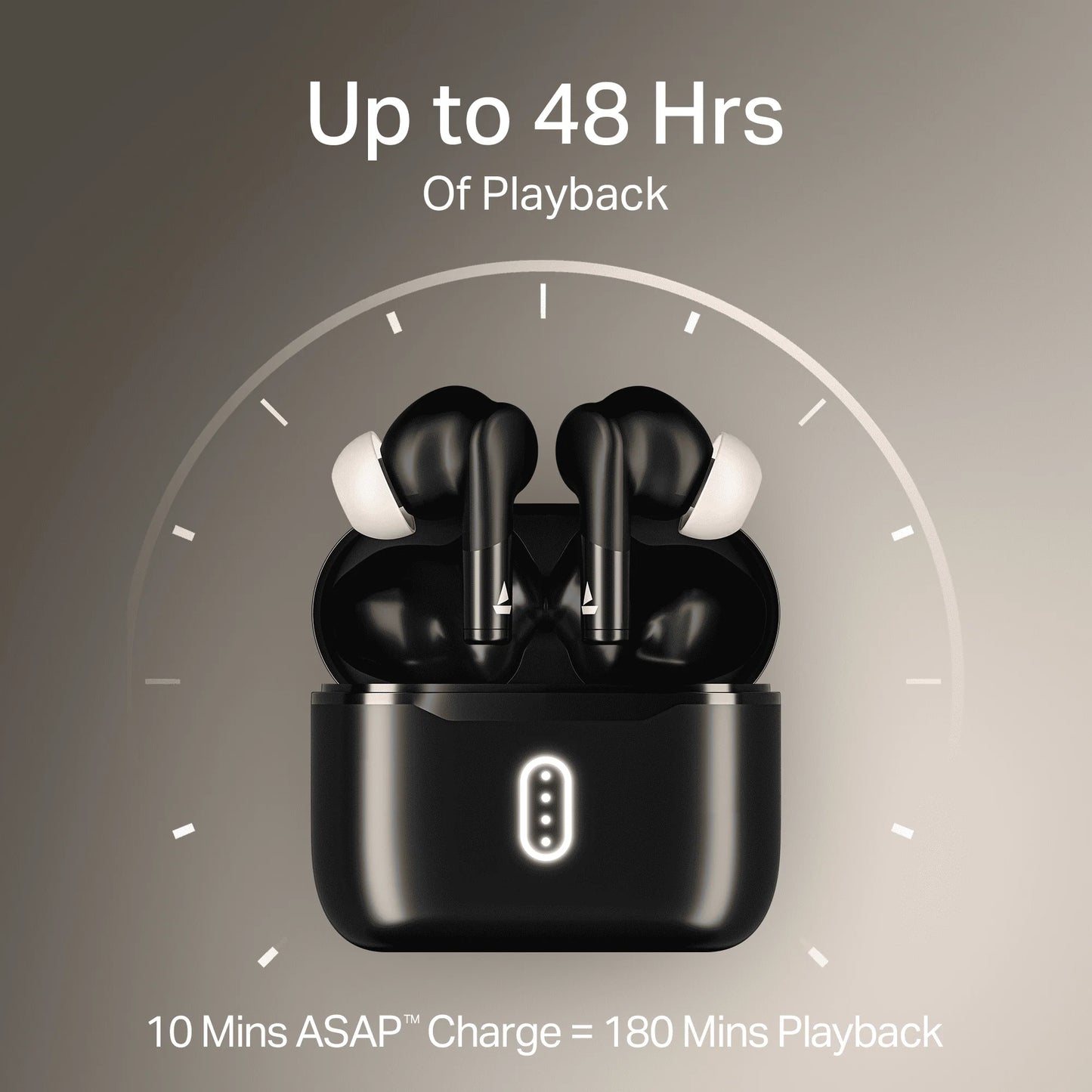 boAt Airdopes  141 Gen 2 w/48 Hours Playback, 4 mics ENx Tech,ASAP Charge TWS Earbuds (Active Black) 1.0 Piece