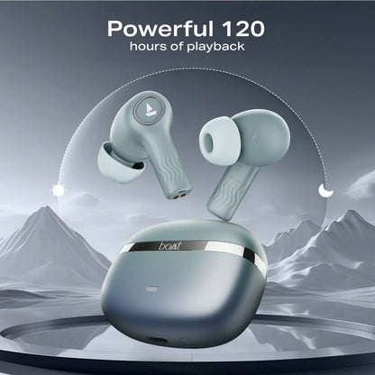 boAt Nirvana Ion ANC TWS ANC TWS Earbuds with Up to 32 dB ANC and Crystal Bionic Sound Powered by HiFi-Crystal (Crystal Black) 1.0 pack