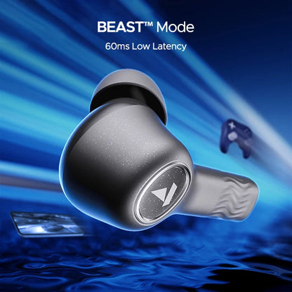 boAt Nirvana Ion ANC TWS ANC TWS Earbuds with Up to 32 dB ANC and Crystal Bionic Sound Powered by HiFi-Crystal (Crystal Black) 1.0 pack
