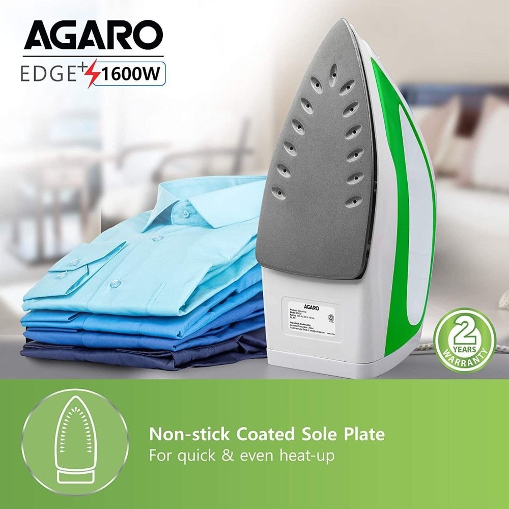 Agaro Regal Stream Iron 1200 W (Green & White) 1.0 unit