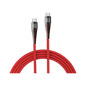 Nu Republic Blaze Supersonic Fast Charging 1 m Type C To Type C Charging Cable, 65 Watts 480 Mbps (Red) 1.0 unit