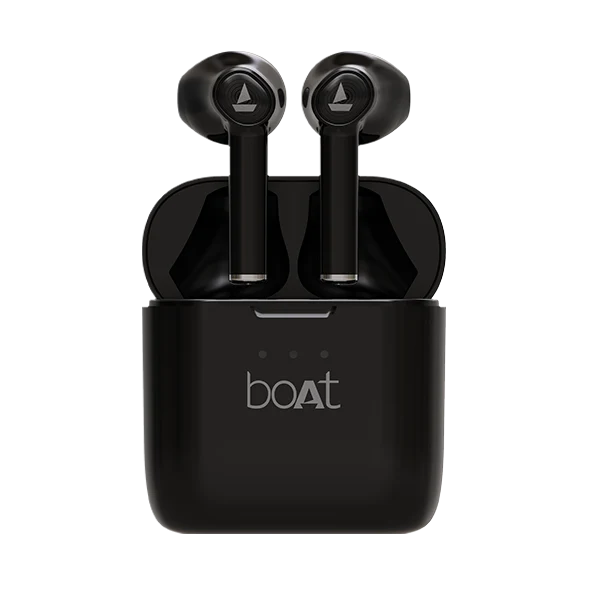 boAt Airdopes 131/8 In Ear TWS Earbuds With Mic, 60 Hours Playtime, IPX4 (Active Black) 1.0 unit