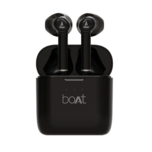 boAt Airdopes 131/8 In Ear TWS Earbuds With Mic, 60 Hours Playtime, IPX4 (Active Black) 1.0 unit