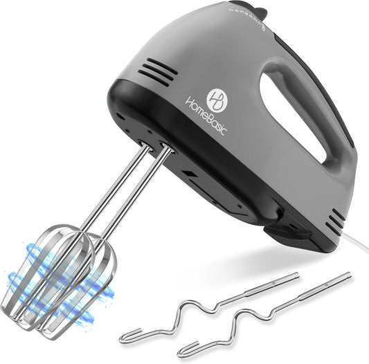 HomeBasic Hand Mixer 260W Cake Baking Kitchen Egg Whisker 1.0 Piece