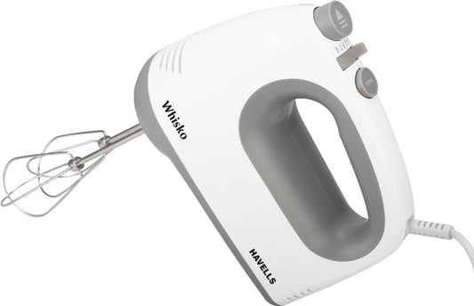 Havells Whisko Hand Mixer, Stainless Steel, 300W