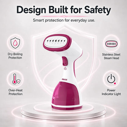 Inalsa Steamax Garment Steamer, 1200W (White & Red) 1.0 unit