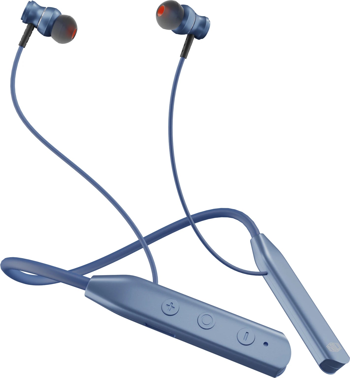 Nu Republic Pulse In-Ear Bluetooth Neckband With Mic, 50 Hrs Playtime, PNC, IPX4, Bluetooth v5.0 (Blue) 1.0 unit