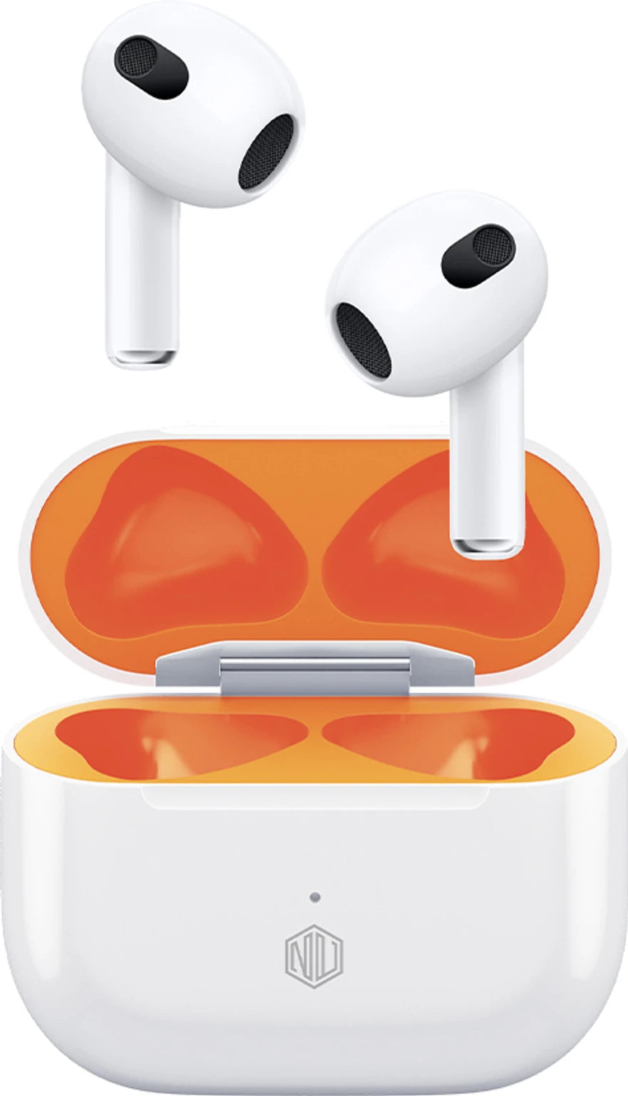 Nu Republic Urban 4 In Ear Truly Wireless Earbuds With Mic, 30 hours Playtime, ANC, IPX4, Bluetooth V5.0 (Orange) 1.0 Piece
