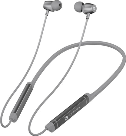 Portronics Harmonics Z9 Wireless Stereo Headset - Silver 1.0 Piece