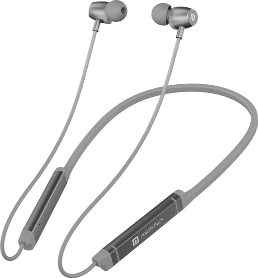 Portronics Harmonics Z9 Wireless Stereo Headset - Silver 1.0 Piece